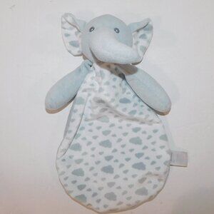 Baby Mode Activities Elephant Security Blanket Gray White Clouds Baby lovey nunu